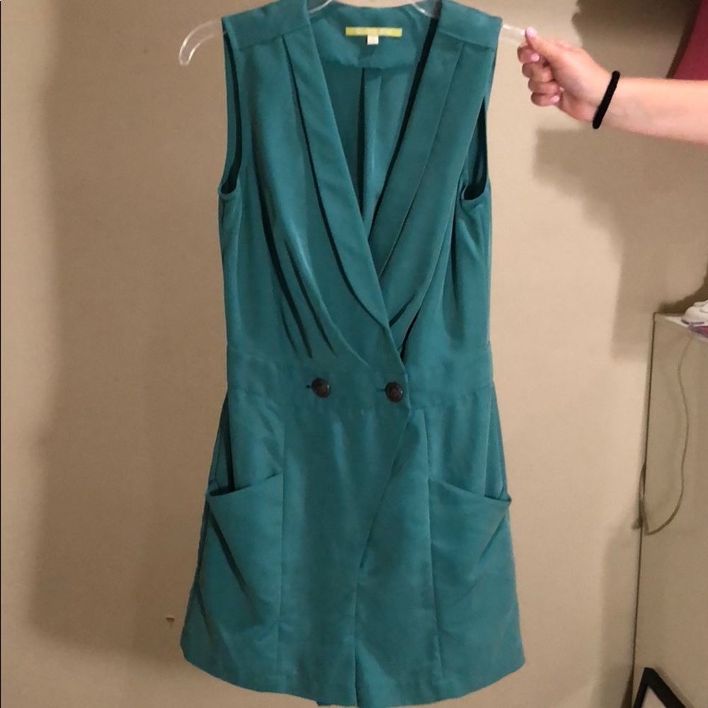 Teal Gianni bini romper size 2